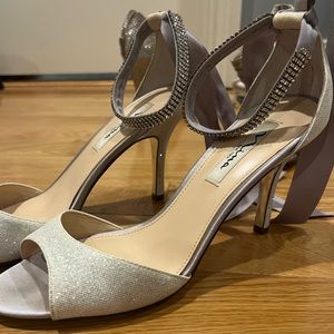Nina Silver High Heels